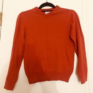 Orange Sweater size medium